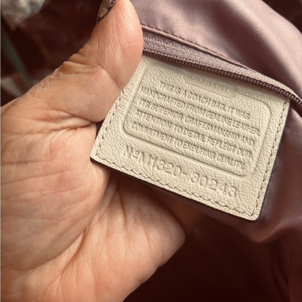 Coach Madison pinnacle Python Embossed Dome Satchel Bag - Picture 11 of 14